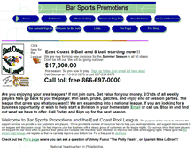 Tablet Screenshot of barsports.com